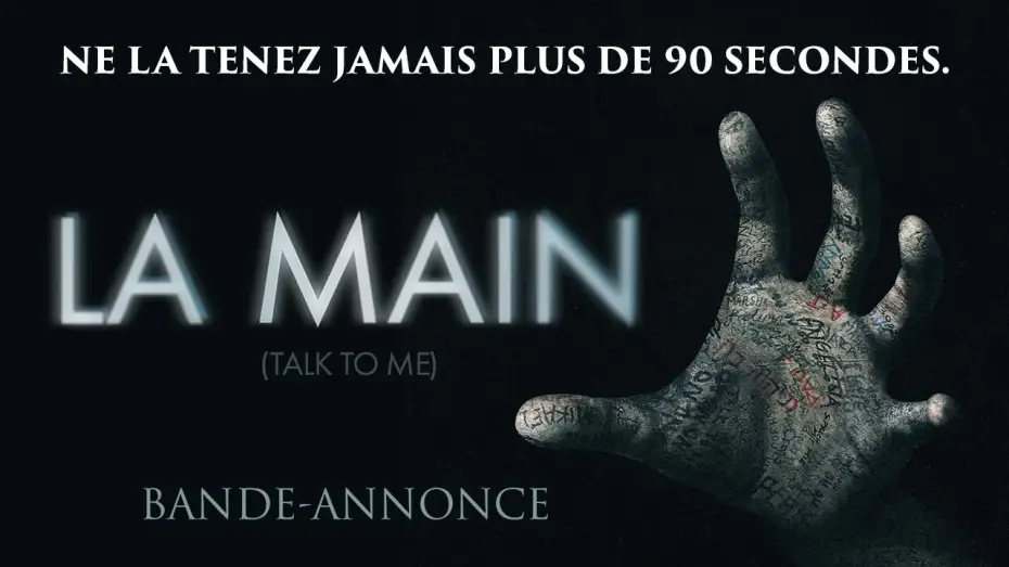 Видео к фильму Два, три, демон, приди! | LA MAIN  - Bande-annonce (VF)