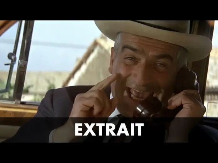 Видео к фильму Разиня — Le Corniaud - Extrait - "Ein großer salopard !"