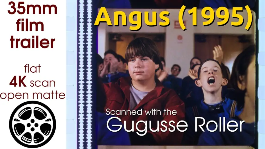 Видео к фильму Станцуем, крошка — Angus (1995) 35mm film trailer, flat open matte, 4K *CROPPED