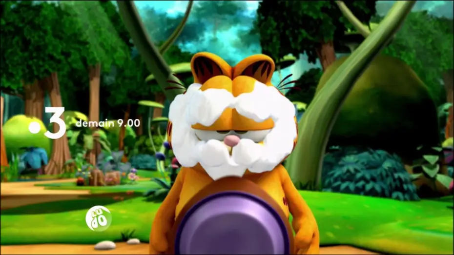 Видео к фильму Фестиваль Гарфилда — Garfield champion du rire - BA France 3