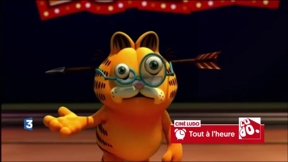 Видео к фильму Фестиваль Гарфилда — Garfield Champion du rire  - BA France 3
