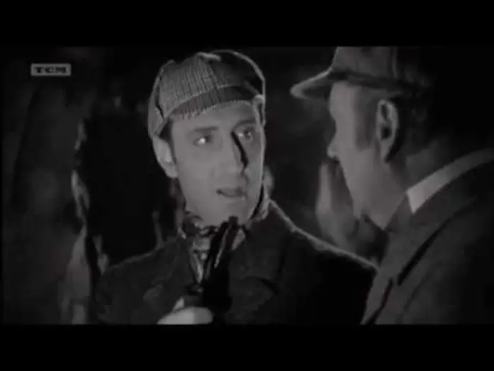 Видео к фильму Шерлок Холмс: Собака Баскервилей — Basil Rathbone as Sherlock Holmes in The Hound of the Baskervilles (TCM trailer, December 2017)
