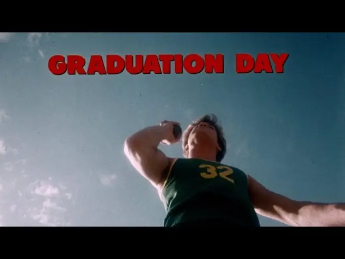 Видео к фильму День окончания школы — Graduation Day: 1981 Theatrical Trailer (Vinegar Syndrome)