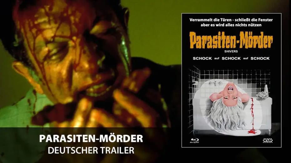 Видео к фильму Судороги — Parasiten-Mörder/Shivers (Trailer, deutsch)