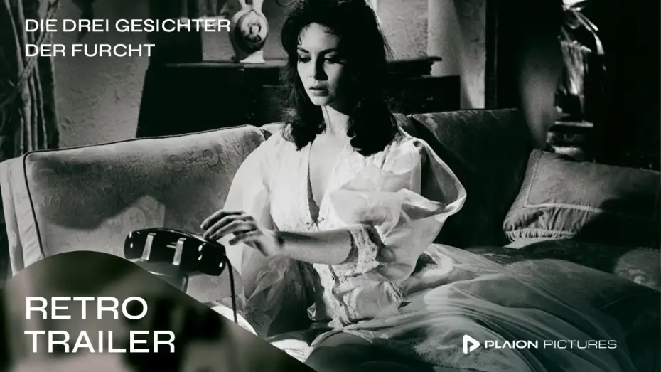 Видео к фильму Черная суббота, или Три лица страха — DIE DREI GESICHTER DER FURCHT (1963) - Mario Bava - Deutscher Kinotrailer