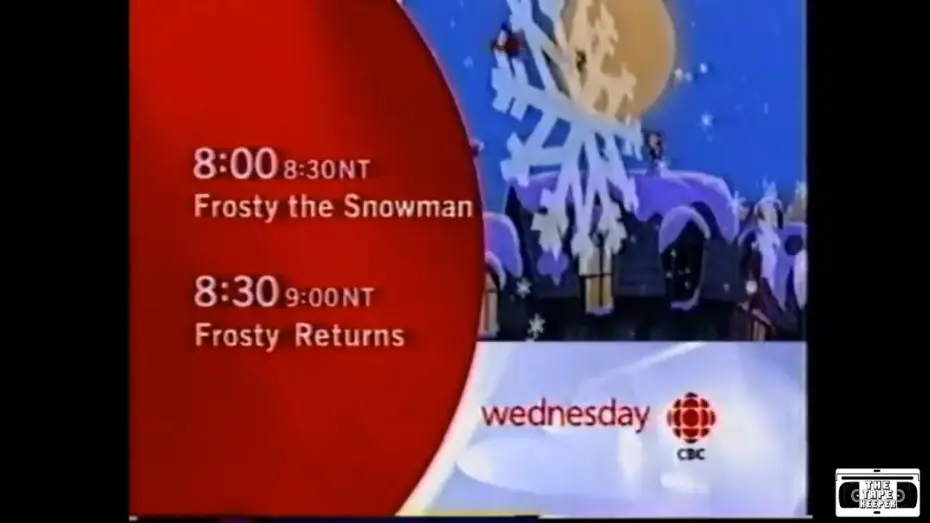 Видео к фильму Frosty Returns — Frosty the Snowman Double Feature Promo - CBC 2002