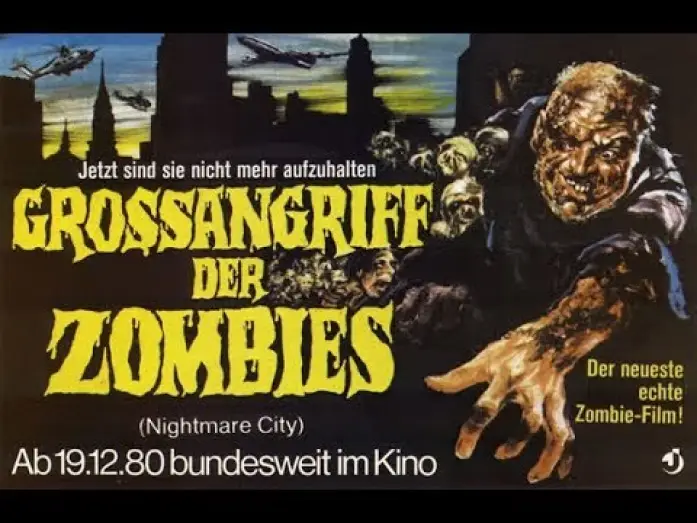 Видео к фильму Город зомби — Großangriff der Zombies Kinotrailer Full HD