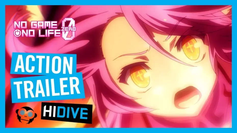 Видео к фильму Нет игры &ndash; нет жизни: Ноль | No Game, No Life Zero HIDIVE Action Trailer