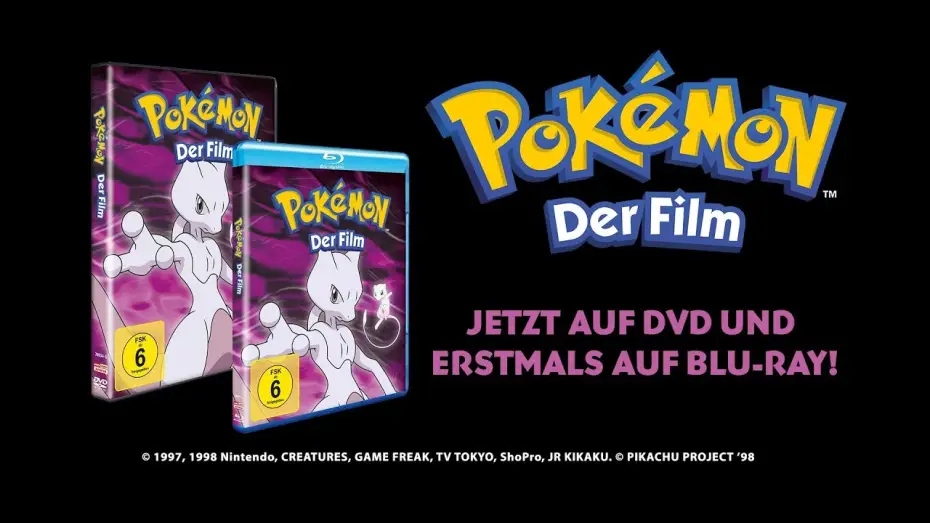 Видео к фильму Покемон: Фильм первый | Pok&eacute;mon &ndash; Der Film - Trailer [HD] Deutsch / German