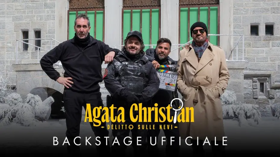 Видео к фильму Agata Christian - Delitto sulle nevi | Agata Christian - Delitto sulle nevi | Backstage Ufficiale