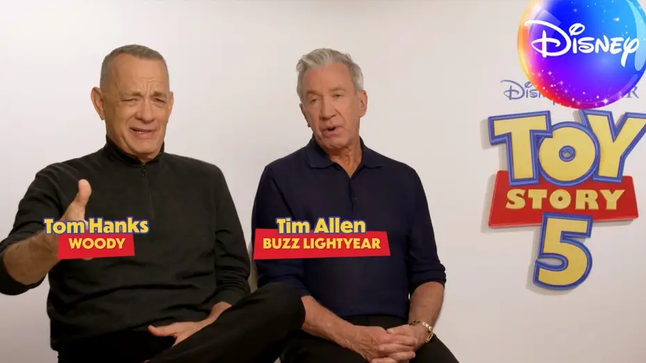 Видео к фильму История игрушек 5 — Tom Hanks and Tim Allen Talk Toy Story 5