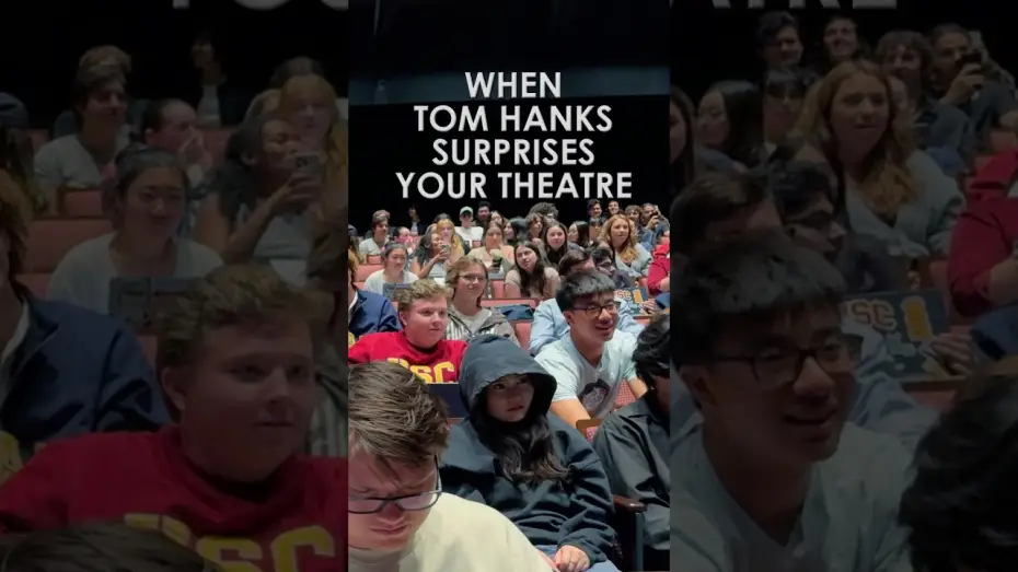 Видео к фильму Тогда. Сейчас. Потом | Tom Hanks Theatre Surprise