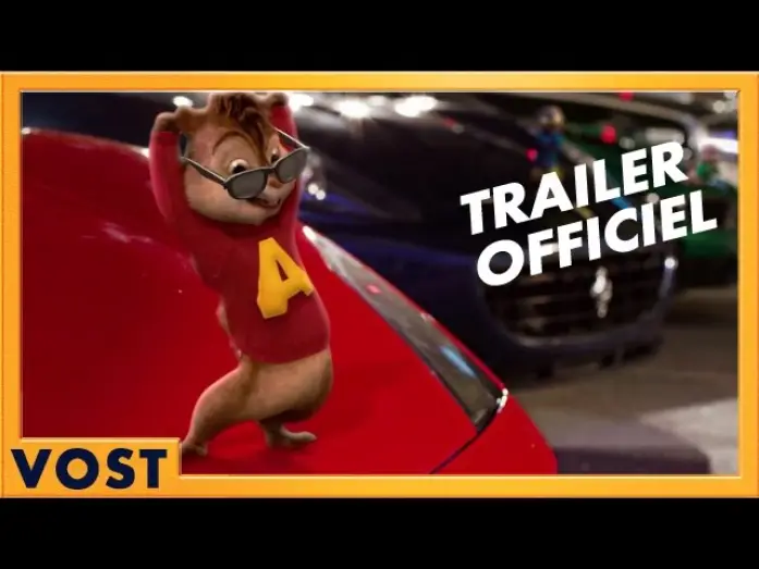 Видео к фильму Элвин и бурундуки: Грандиозное бурундуключение | Alvin et Les Chipmunks : &Agrave; fond la caisse - Bande annonce VOST