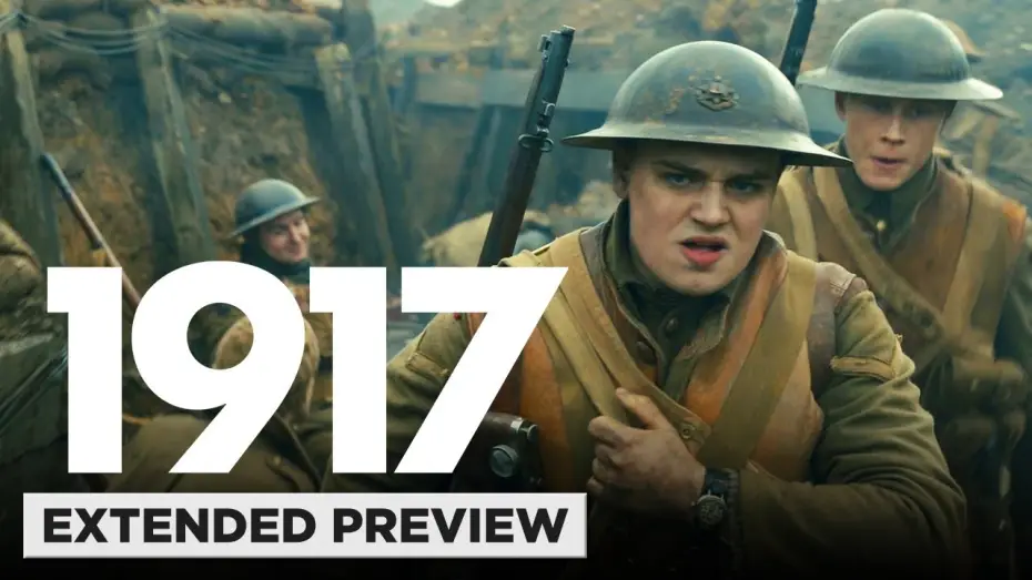 Видео к фильму 1917 | The First 9 Minutes of 1917 (in One Unbroken Shot) - Extended Preview