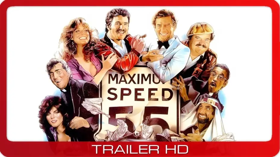 Видео к фильму Гонки «Пушечное ядро» — Auf dem Highway ist die Hölle los ≣ 1981 ≣ Trailer