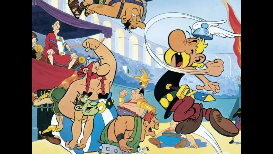 Видео к фильму 12 подвигов Астерикса | ASTERIX EROBERT ROM - Trailer (1976)