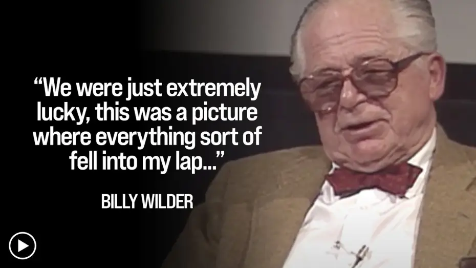 Видео к фильму Сансет бульвар | Billy Wilder on making SUNSET BLVD