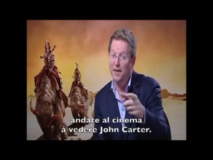 Видео к фильму Джон Картер | John Carter -- Intervista al regista Andrew Stanton