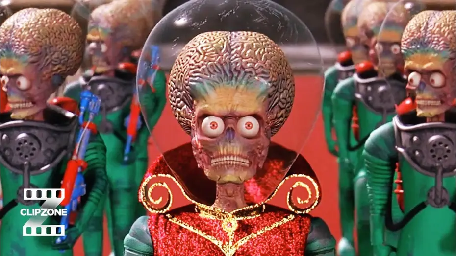 Видео к фильму Марс атакует! | The Aliens Arrive