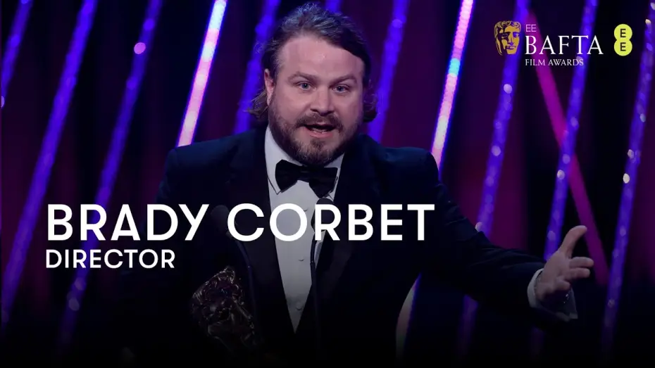 Видео к фильму Бруталист | Brady Corbet wins the Director BAFTA for The Brutalist | BAFTA Film Awards 2025