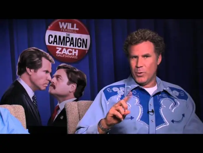 Видео к фильму Грязная кампания за честные выборы — Will Ferrell and Zack Galifianakis at US Junket