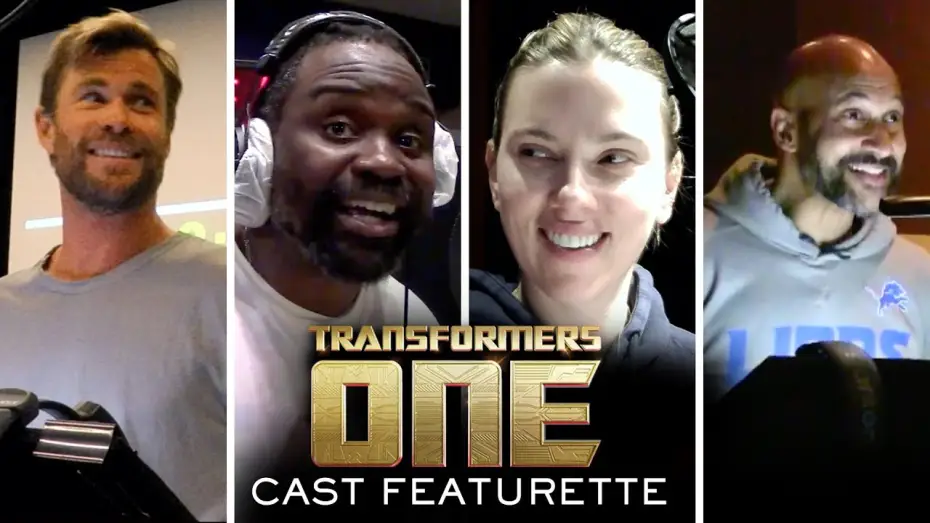 Видео к фильму Трансформеры: Начало | Cast Featurette