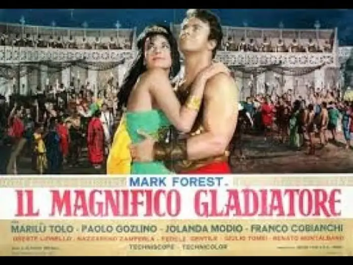 Видео к фильму Il magnifico gladiatore — MAGNIFICENT GLADIATOR trailer. MARK FOREST, 1965.