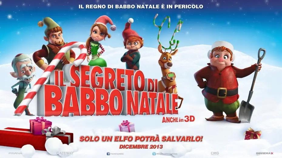 Видео к фильму Спасти Санту — IL SEGRETO DI BABBO NATALE - Trailer italiano ufficiale