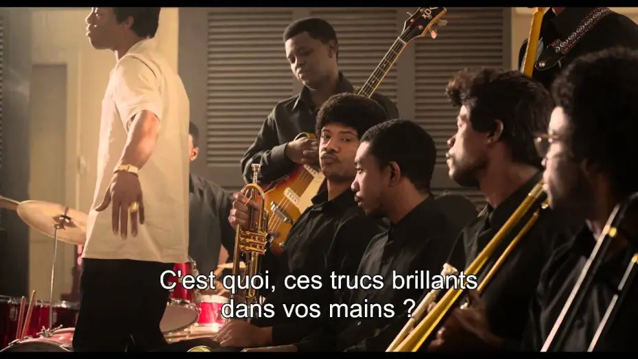 Видео к фильму Джеймс Браун: Путь наверх — Get On Up / Extrait 2 VOST « James Brown répète avec son groupe » [Au cinéma le 24 septembre]