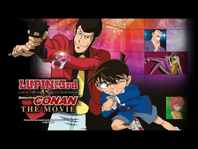 Видео к фильму Люпен III против Детектива Конана — Lupin III. vs. Detektiv Conan: The Movie (Kinotrailer)