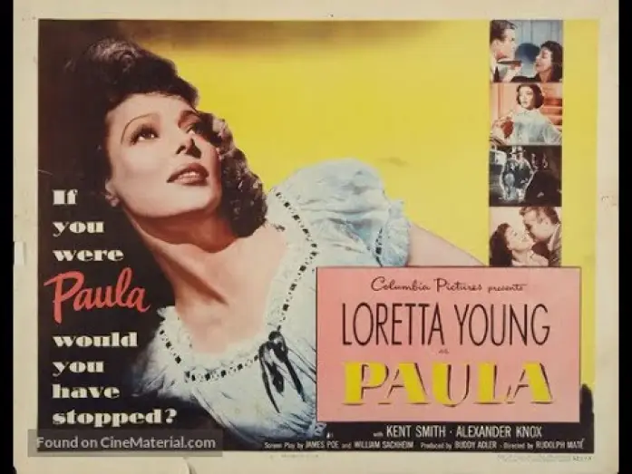 Видео к фильму Paula — PAULA (1952) Theatrical Trailer - Loretta Young, Kent Smith, Alexander Knox