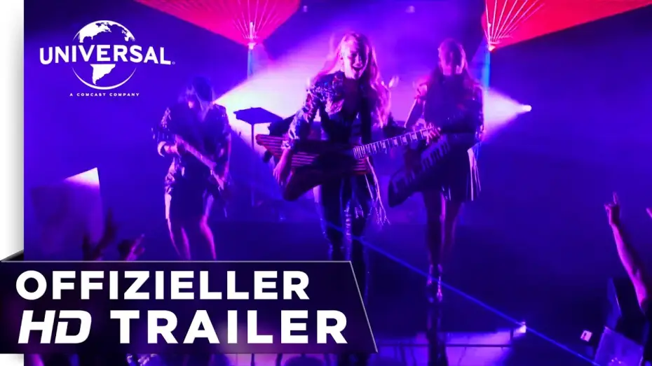 Видео к фильму Джем и голограммы — Jem and the Holograms - Trailer deutsch / german HD