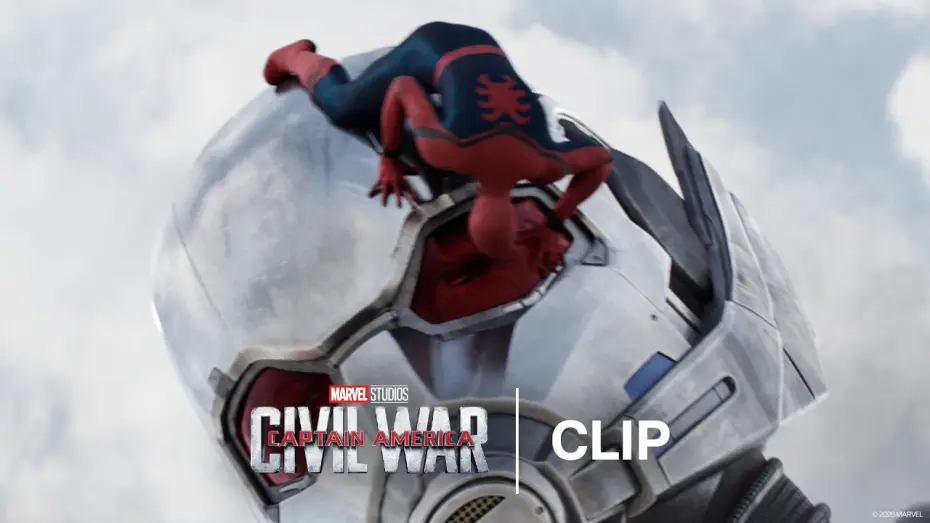 Видео к фильму Первый мститель: Противостояние — Spider-Man and Team Iron Man Fight Ant-Man - Official Clip