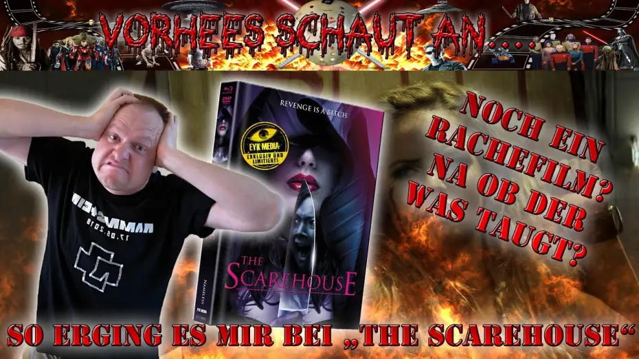 Видео к фильму Дом ужасов — Vorhees schaut an...THE SCAREHOUSE
