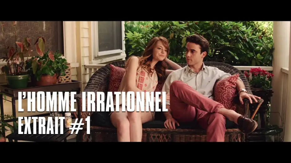 Видео к фильму Иррациональный человек — L'homme irrationnel de Woody Allen - Extrait #1 Emma Stone & Jamie Blackley