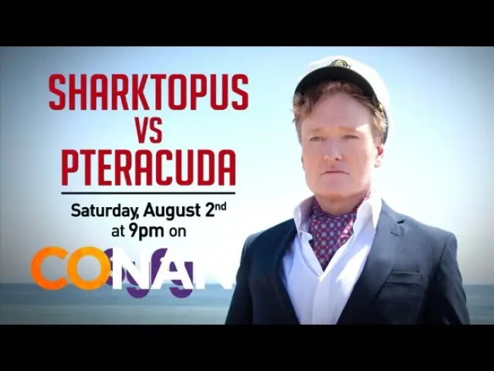 Видео к фильму Акулосьминог против птеракуды — Conan O'Brien In "Sharktopus Vs. Pteracuda"- FULL CAMEO | CONAN on TBS