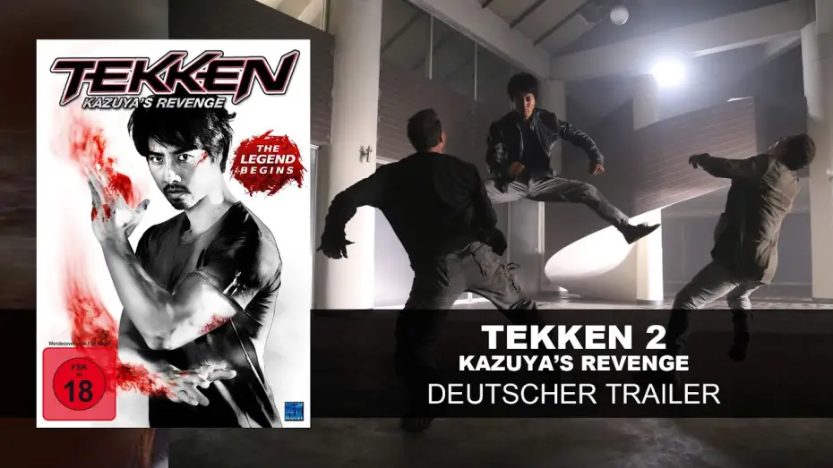 Видео к фильму Теккен 2 — Tekken - Kazuya`s Revenge (Deutscher Trailer) | Kane Kosugi | HD | KSM