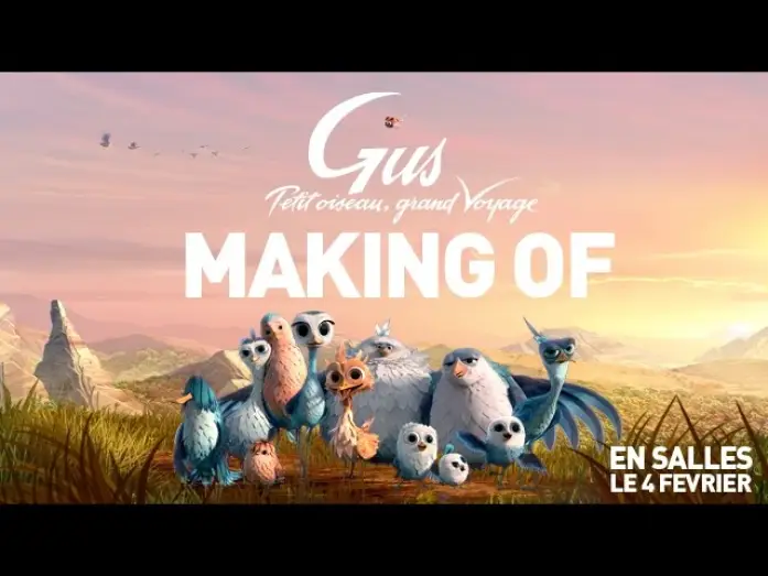 Видео к фильму Махни крылом — GUS - Les premiers dessins (avec Benjamin Renner)