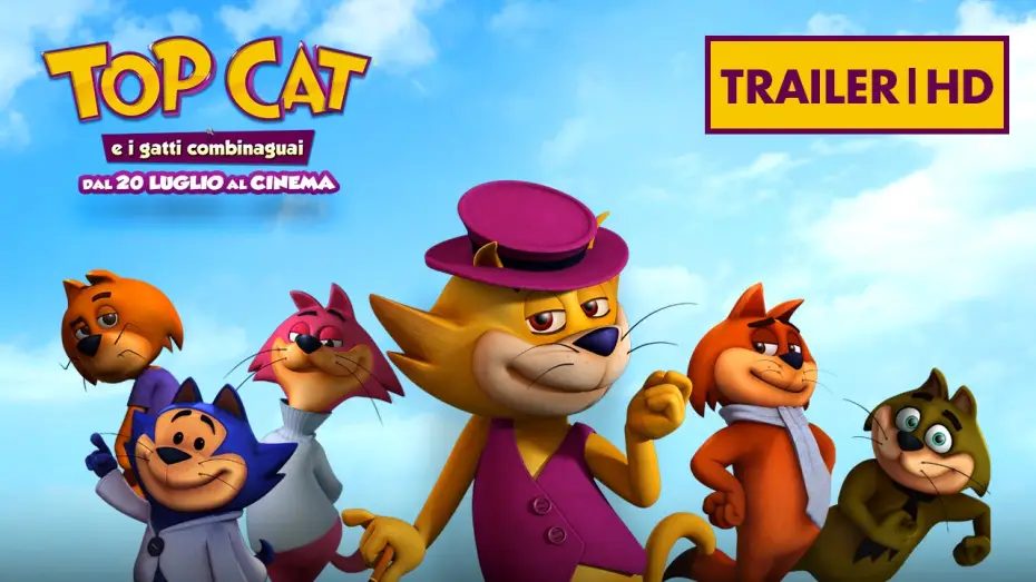 Видео к фильму Банда Котиков — TOP CAT E I GATTI COMBINAGUAI - Trailer Italiano Ufficiale