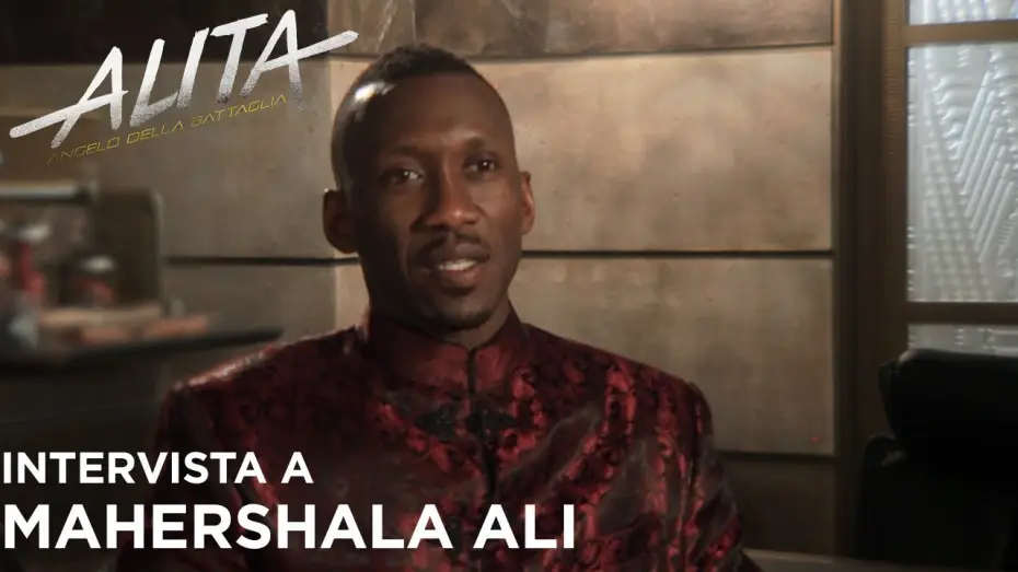Видео к фильму Алита: Боевой Ангел | Alita: Angelo della Battaglia | Intervista a Mahershala Ali HD | 20th Century Fox 2019