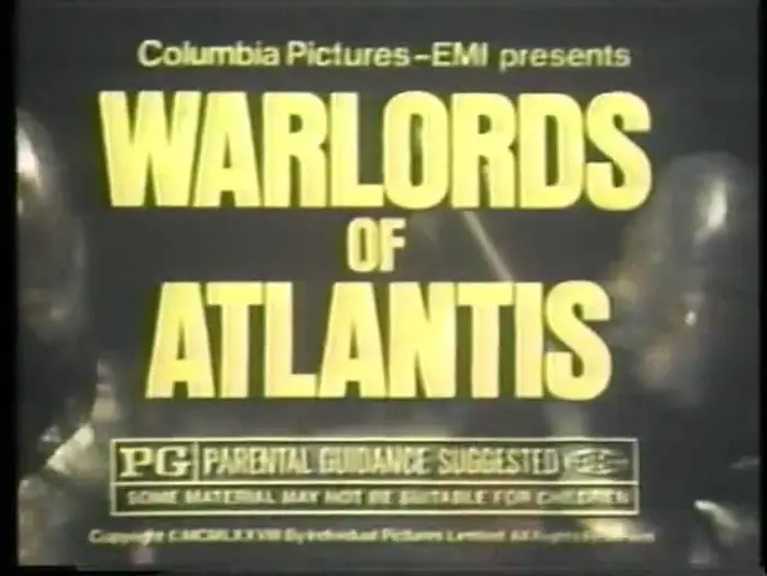 Видео к фильму Вожди Атлантиды — Warlords of Atlantis 1978 TV trailer