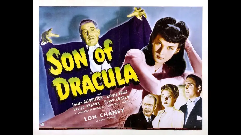 Видео к фильму Сын Дракулы — Son of Dracula (1943), Re-Release Trailer