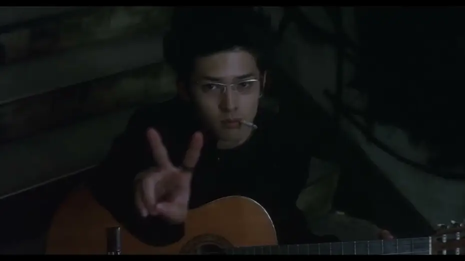 Видео к фильму Голубая весна — Yukio guitar scenes (Blue spring 2001)