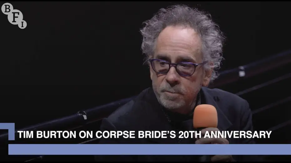 Видео к фильму Труп невесты | Tim Burton on the 20th anniversary of Corpse Bride | BFI IMAX