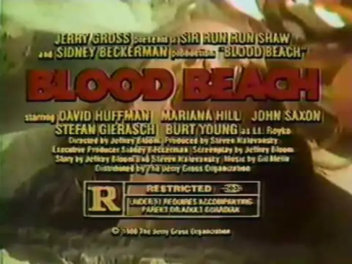 Видео к фильму Кровавый пляж — Blood Beach 1981 TV trailer