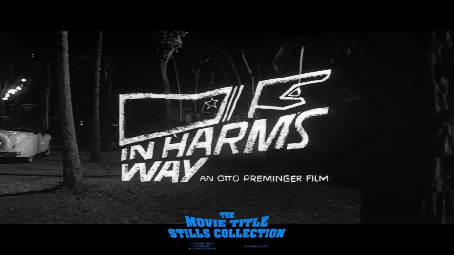 Видео к фильму По методу Харма — Saul Bass: In Harm's Way (1965) title sequence