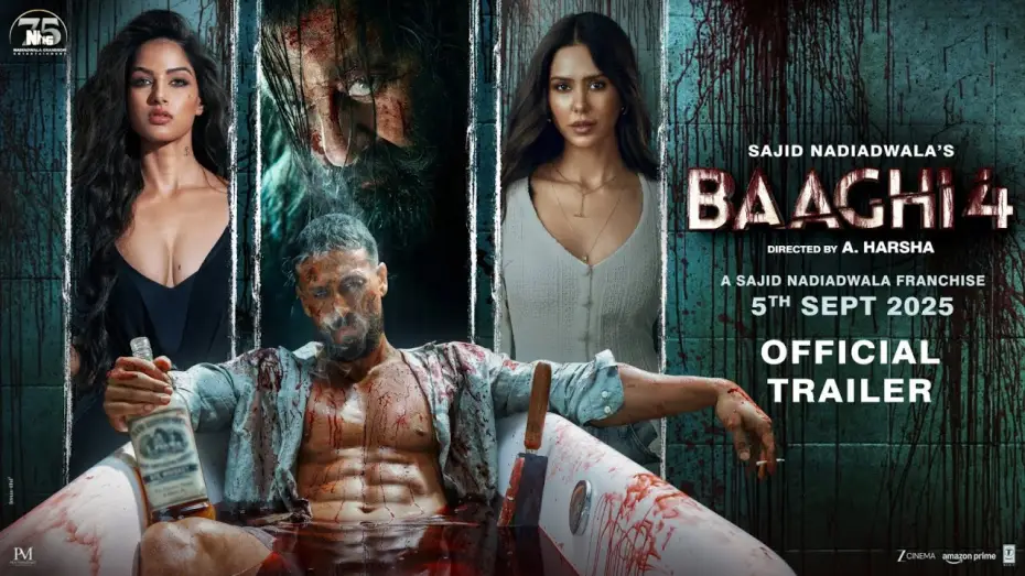 Видео к фильму Бунтарь 4 | Baaghi 4 Trailer | Tiger, Sanjay, Harnaaz, Sonam | Sajid Nadiadwala | A.Harsha | In Cinemas 5th Sept