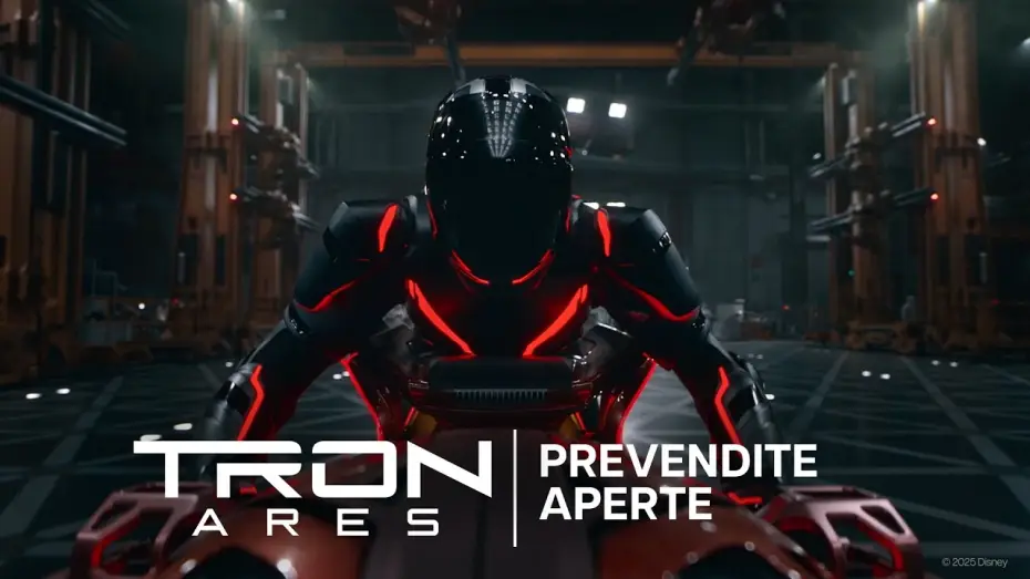 Видео к фильму Трон 3 | TRON: Ares | Prevendite Aperte | Dal 9 Ottobre al Cinema