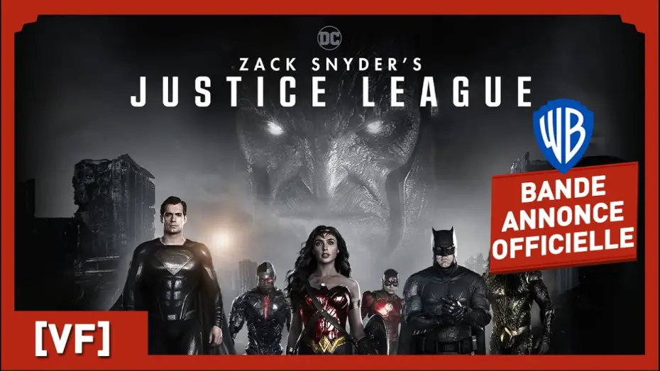 Видео к фильму Лига справедливости Зака Снайдера | Zack Snyder's Justice League - Bande-annonce [VF]