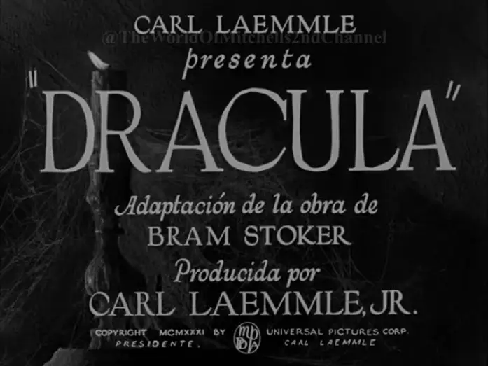 Видео к фильму Дракула — Dracula (1931) [Spanish version] with recreated titles (HD)